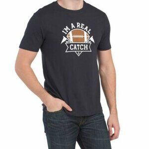 Munsingwear Penguin Men's Dark Sapphire I'm A Real Catch T-shirt - Size XXL -NWT